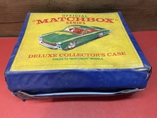 VTG Official Matchbox Series 1968 Deluxe Collector  s Case Only Holds 72 Cars