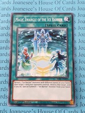 SDFC-DE029 Magisches Dreieck der Eisbarriere Yu-Gi-Oh Karte 1. Auflage Neu