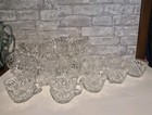 Anchor Hocking Arlington 26-Piece Clear Glass Punch Bowl Set w/ Cups & Ladle — photo 1