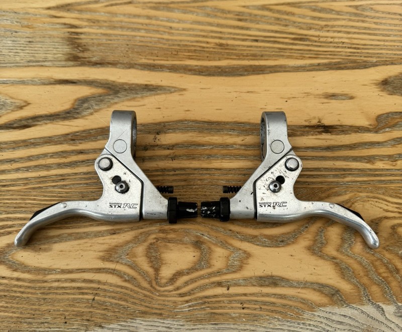 Shimano STX RC - BL-MC40  Brake Levers - Retro 90s MTB - Bicycle - 22.2mm - PAIR
