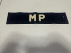 WW2 US Army Military Police MP Armband Brassard World War Vintage Original