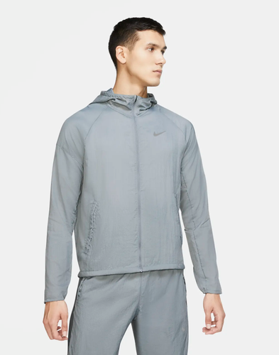 Running Coat Jacket Grey CU5358 XL 