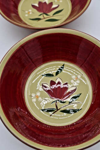 Stangl Pottery Set of 2 Bowls "Magnolia" - Picture 2 of 4