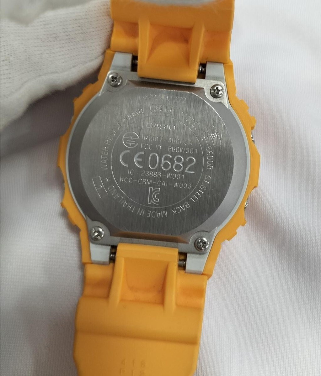 Casio G-SHOCK GB-5600B-1BJF Yellow Watch From Japan BNB | eBay Casio G-SHOCK GB-5600B-1BJF Yellow Watch From Japan BNB | eBay