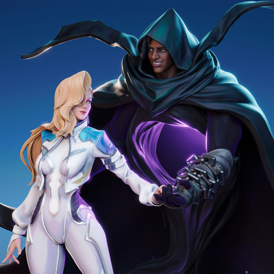 Cloak And Dagger 3D Printed Kit Unpainted/Unassembled