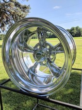 115x12 Torq Thrust 2 Wheel American Racing Custom Bilt Vn405 Polished