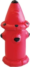 Big Mouth Toys Parking Space Protector Inflatable Fake 26'' Red Fire Hydrant