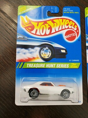 1995 Hot Wheels Treasure Hunt Series '67 CAMARO Limited Edition
