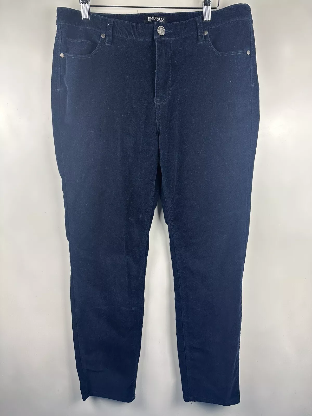 Pantalon femme Buffalo 14/34 Supreme taille moyenne slim et sculpté velours côtelé skinny