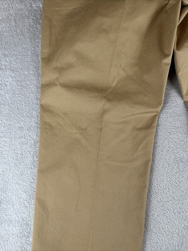 Scotch & Soda Men's Flat Front Chino Desert Sand pants size 32x30 Stains On Pant - 第 9/12 張圖片