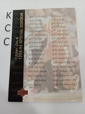1993-94 Upper Deck Special Edition #179 Checklist 3