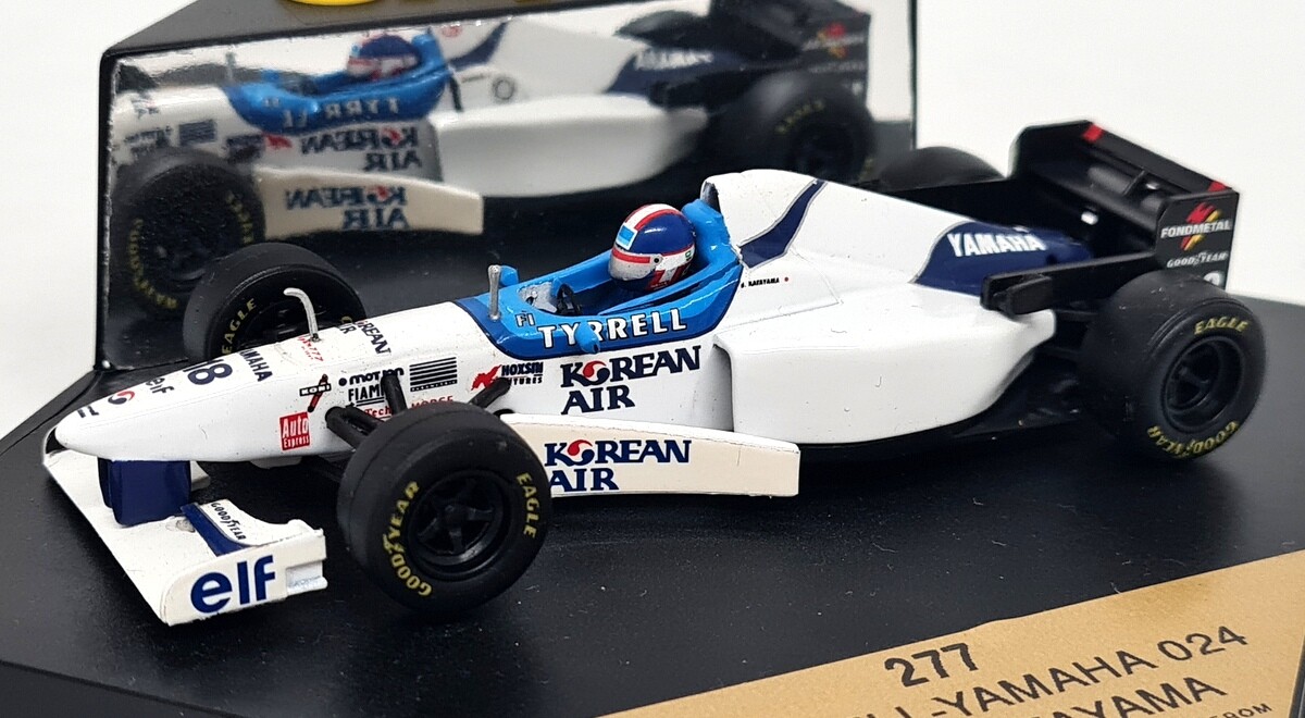 Onyx 1/43 - Tyrrell Yamaha 024 Ukyo Katayama #18 277 Diecast