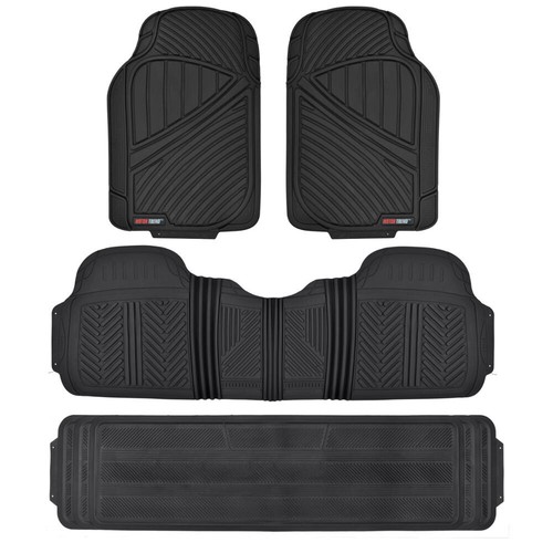Custom Accessories Smart Fit Black Standard Rubber Universal Floor Mat Set 79930 | O'Reill - Foto 5