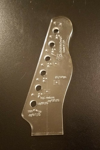 fender 2 pin tuner template