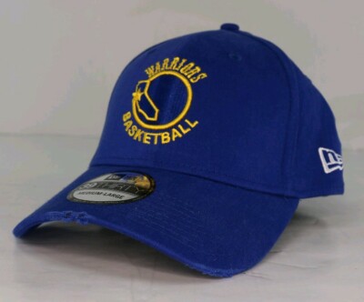 Golden State Warriors New Era NBA Nights 3930 Royal Blue Basketball Cap SZ M-L