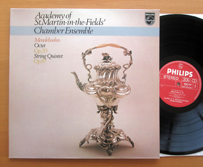 Philips 9500 616 Mendelssohn Octet String Quartet Academy St Martin Ensemble NM