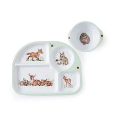 Royal Worcester Wrendale Designs Little Wren Tray & Bowl Set