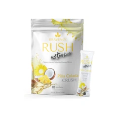 Bravenly Global Piña Colada Rush Extreme-28 Servings NEW Scoop
