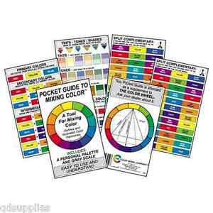 Colour Mixing Chart For Acrylic Paint