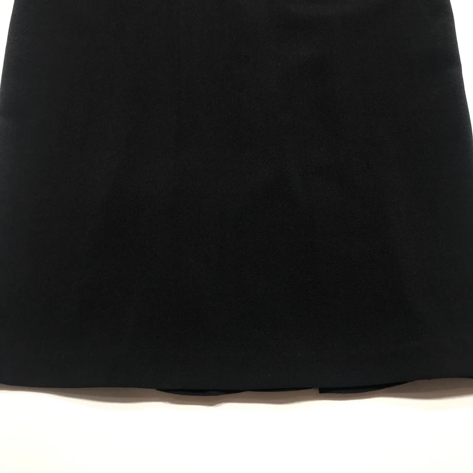 Saia A. Byer Júnior Tamanho 1 Preta Marinheiro Reta com Pregas de Chute na Bainha Traseira - Imagem 3 de 4
