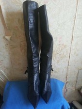 🎀 superbes cuissardes en cuir 👠 taille 40 🎀