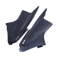 Pair US Black Fairing Side ​Plastic Cover Insert Part For Yamaha YZF R6 03 04 05