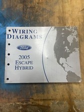 2005 Ford Escape Hybrid Electrical Wiring Dia...
