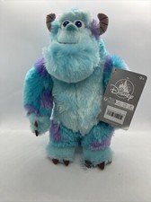 Disney and Pixar Monsters Inc. Sulley Plush 9.5  Collectible Stuffy Disney Store