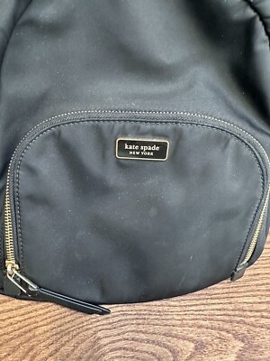 Kate Spade Black Nylon Dawn Medium Backpack | eBay display picture 2