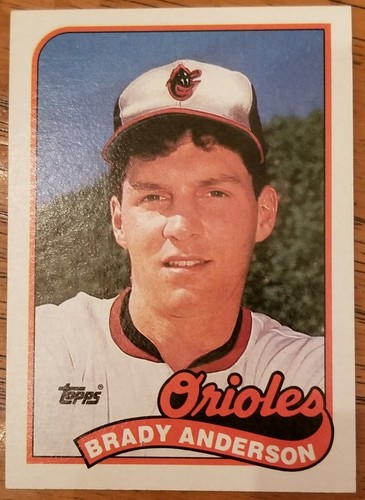 BRADY ANDERSON 1989 Topps 757 Rookie MT EBay