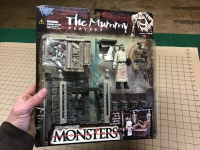モンスターPLAYSET the MUMMY Mummy Playset Action Figures New 1998 Monsters Series 2
