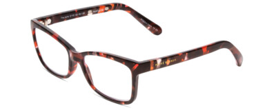 Prive Revaux Julie Cateye Reading Glasses Coral Red Brown Crystal Tortoise 50 mm