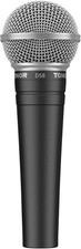 Cardioid Dynamic Vocal Microphone, Wired Vocal Mic With Integral Pop Filter And