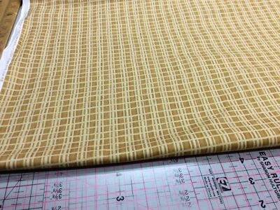 Benartex-style 908-mustard Check-100% Cotton