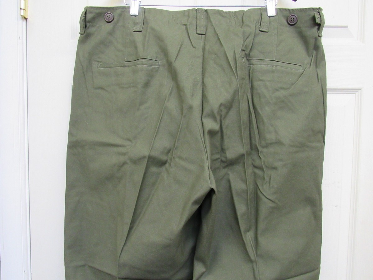 WW2 US M1943 OD Cotton Field Trouser Early Version Size 44