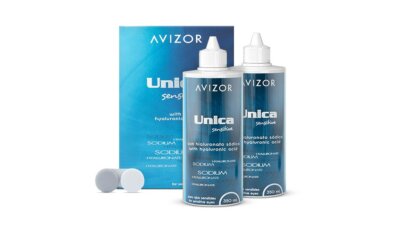 Avizor Unica Sensitive Doppelpack (2x350ml) All-in-One Lösung von Avizor