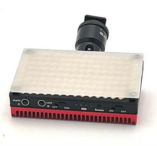 Aputure Amaran AL-MX Bi-Color LED Mini Light - W/ Swivel Mount Working - Picture 2 of 7
