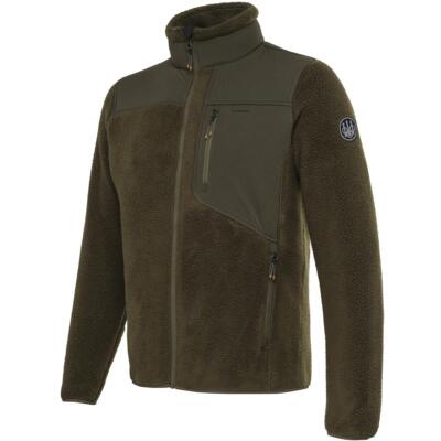 Beretta Herren Halifax Sherpa Fleece Jacke grün moosbraun Rinde klein bis XXL