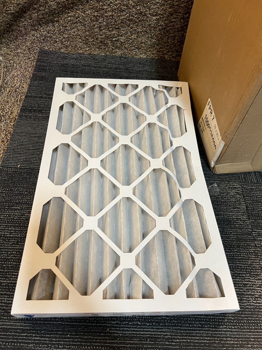 Box of 6 HDX Contractor Pleat Air Filter HDX-2-1625-8-6 16 in. x