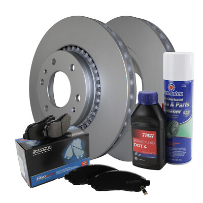 Front Brake Kit 325mm Rotors Akebono ProACT Ceramic Pad For Buick Chevy GMC Saab