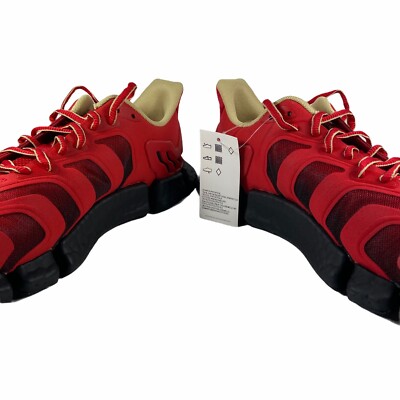 ADIDAS CLIMACOOL VENTO MENS SIZE 9 RUNNING SHOES G58766 CORE SCARLET GOLD NWT Adidas ClimaCool Vento in Red/Gold/Black — MAJOR main image 3