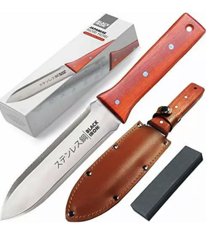 Hori Hori Garden Knife 7 Inches Japanese Stainless Steel Durable