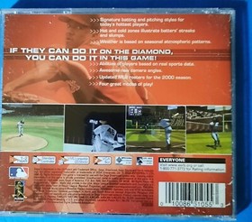 Sega Dreamcast  - World Series Baseball 2K1 - Case, Book & Game Disc
