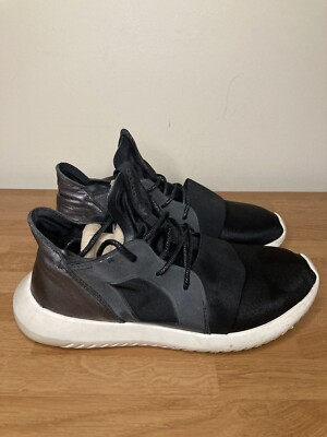 Adidas Tubular Defiant Core Black Women Size 6.5 Pre owned