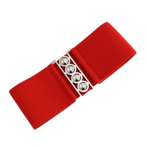Elastic Under Bust Corset Women Waist Belt Alloy Butt Buckle Modeling Bustier - Picture 5 of 12