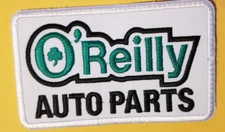 O'Reilly Auto Parts Embroidered Patch approx 2.5x4" Iron or sew