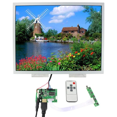 HD LCD Controller Board With 15" LQ150X1LW94 1024x768 IPS LCD Screen