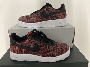Nike Air Force 1 Flyknit 2.0 University Red Black CI0051-600 Men's Size 8.5  | eBay
