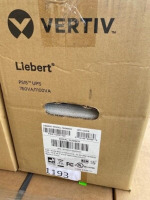 Liebert  PSI5 Mini Tower UPS, 1100VA/990W, 120V - Vertiv PSI5-1100MT120 (NEW)