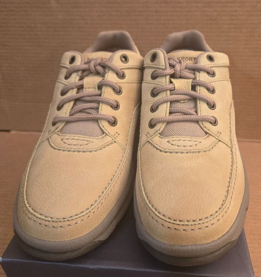 Rockport 男式世界巡回赛经典尺寸:8 X 宽砂磨 K70883 — 第 2/4 张图片